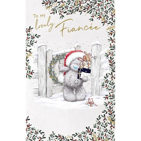 Lovely Fiancée Handmade Me to You Bear Christmas Card £4.99